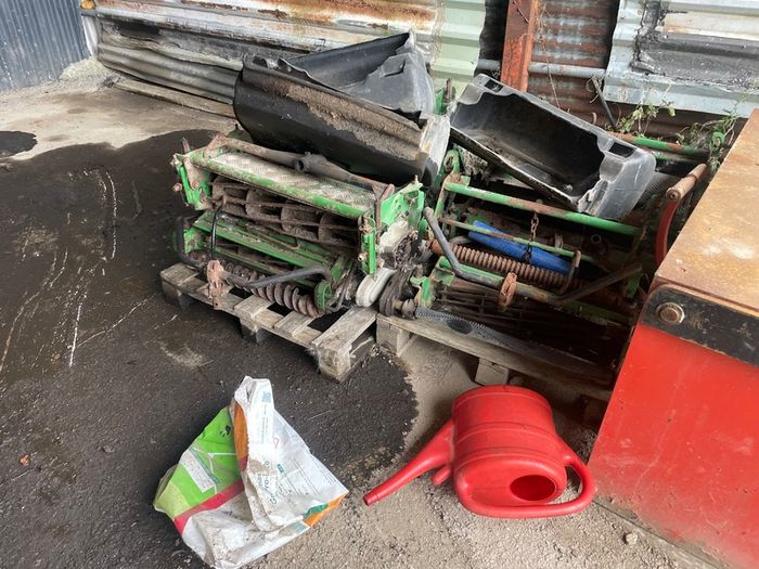 John Deere mowers