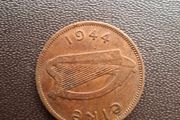 Irish Republic. 1944 Farthing. Good condition!