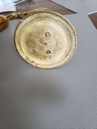 Antique stork ornaments brass