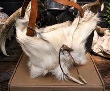 Handcrafted Goat Hide Bag Unusual