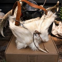 Handcrafted Goat Hide Bag Unusual