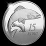 Double Salmon. Silver Proof, Free Post Image 5