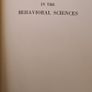 Unfinished Tasks In The Behavioral Sciences. Edited By Arnold Abrahams Harry H Garner James E P Toman. First Edition Hardback In Good Condition. 32. Image 4