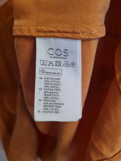 COS cotton lyocell dress