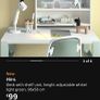 IKEA Pahl kids desk and shelves Image 4