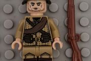 Lego compatible, military figures, soviet russian infantry. 15 figures plus rifles.