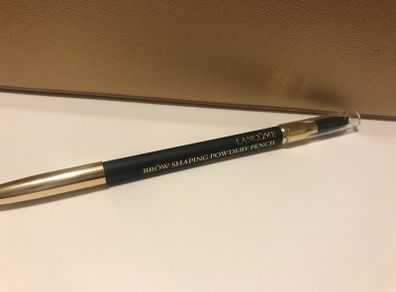 Lancome Brow Shaping Powdery Pencil in 10 Black - New