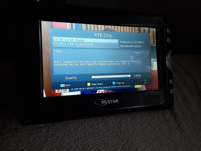 tv star portable tv 7in