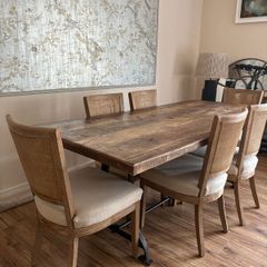 Table and 6 chairs