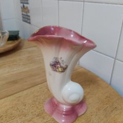 Vintage Cornucopia Vase