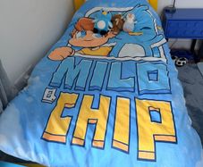 Single Lego bed with Silentnight mattress hardly used
