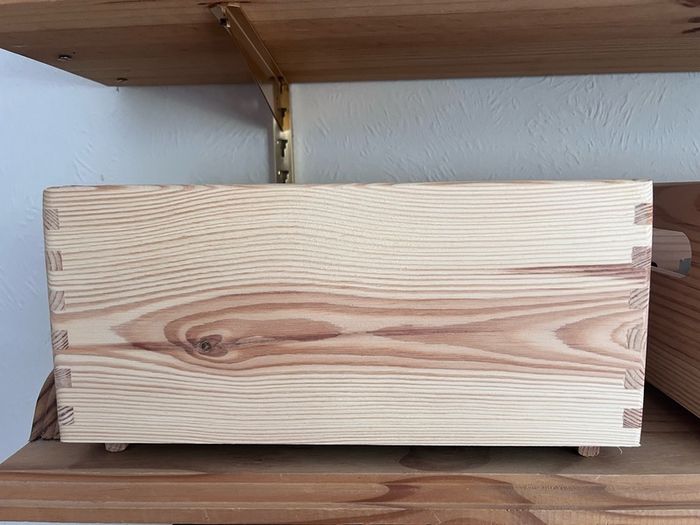Wooden Storage Boxes x 5