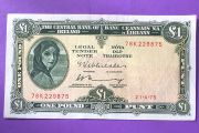 Irish one pound lavery note