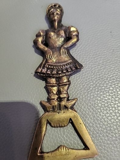 Bottle opener brass vintage