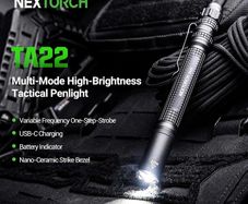 Nextorch TA22 Tactical LED Penlight 850 Lumens (Black)