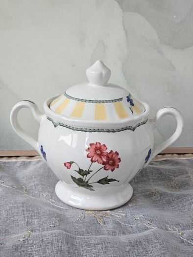 Homecraft by Noritake Summer Estate Lidded Sugar Bowl