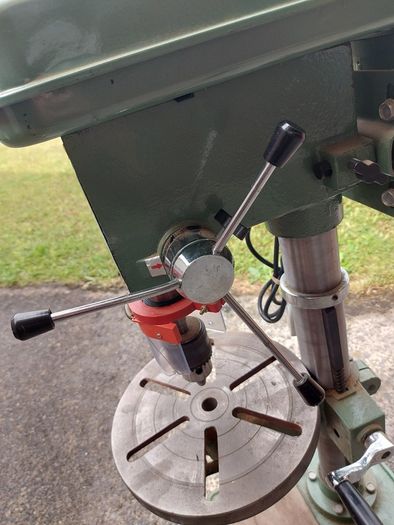 Table Top Bruder Mannesmann Werkzeuge Saulenbohrmaschine, In As New Condition, Works Great, Very Heavy