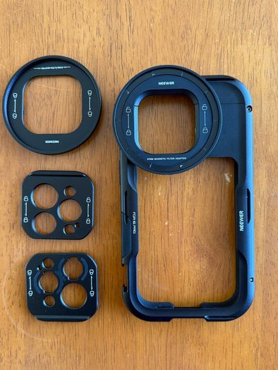 iPhone 16 pro/pro max filming cage + ND filter (NEEWER)