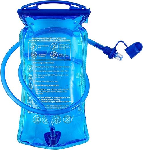 Hydration Bladder, 3 L 2 L 1.5 L Water Bladder BPA Free, 3 Liter Large Opening Water Reservoir, Leak Proof Military Water Storage Bladder Bag for Cycling Hiking Camping Biking Running (FREE POSTAGE)