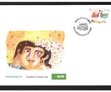 2010 Ireland Weddings self-adhesive Commemorative Stamp Frist Day Cover (FDC)