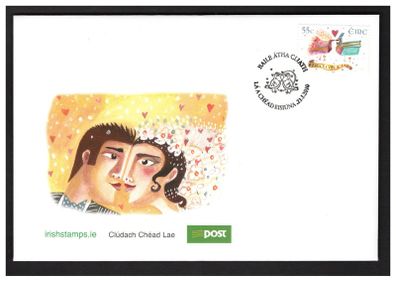 2010 Ireland Weddings self-adhesive Commemorative Stamp Frist Day Cover (FDC)