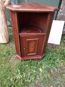 Corner locker, unit, bedside table