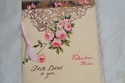 valentine card antique
