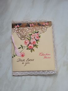 valentine card antique