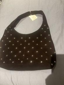 Suede bag