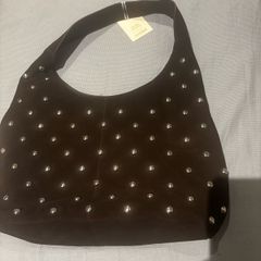 Suede bag