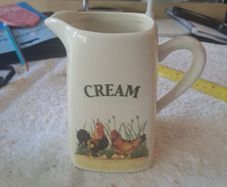 Pottery Cream jug