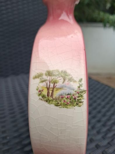 Lovely Vintage 1940's moon flask Vase
