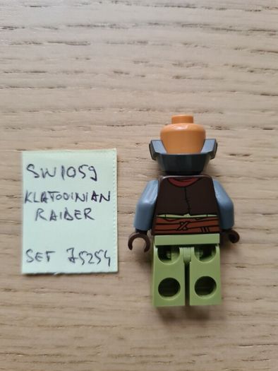 lego sw1059 klatooinian raider, set star wars 75254