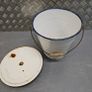 white enamel bucket Image 3