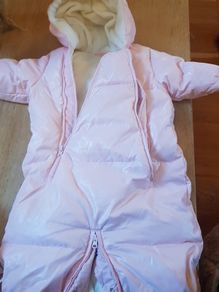 Luxury Pink Snow Suit 3 to 6 months