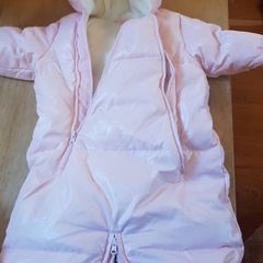 Luxury Pink Snow Suit 3 to 6 months