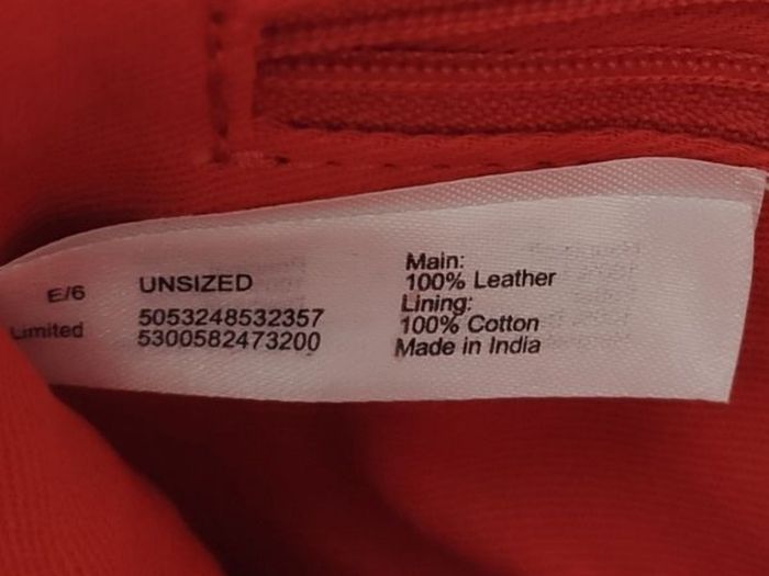 Oasis Orange 100% Real Leather 3 in 1 bag
