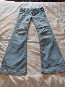 Sixties Style Flare Jeans