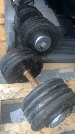 dumbbells 2euro per kgs