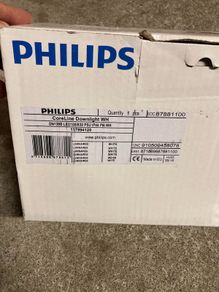 Philips LED Downlights 2 Units (New / Boxed)