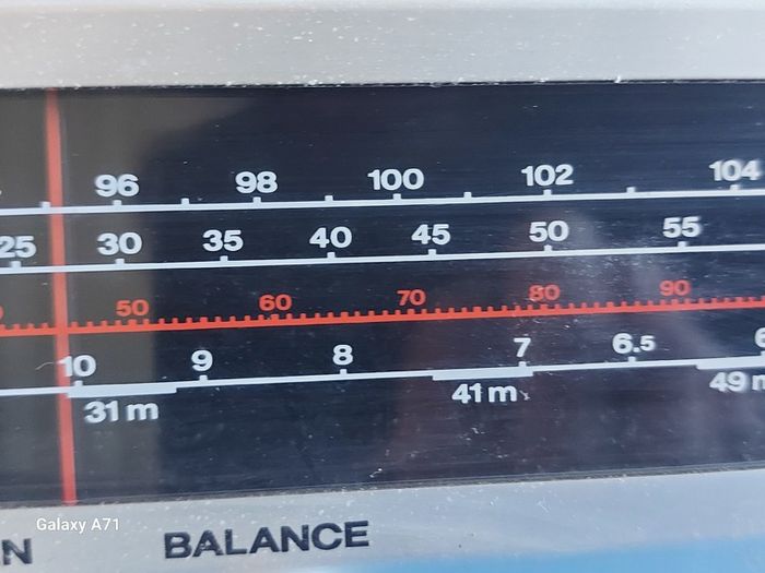 Telefunken Cavatine 201, Mw, Lw Radio plus Tape Deck, German Model in German Language, Powers on and off