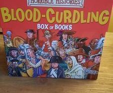 Horrible Histories Blood Curdling Box of Books