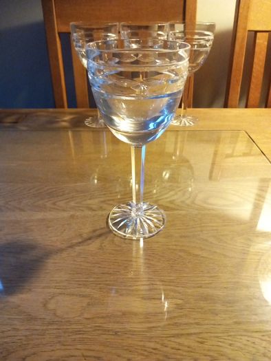 Stuart Crystal Glasses x 4