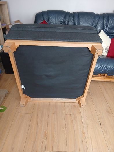Large square  footstool