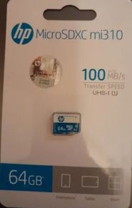 HP 64gb ultra micro sd xc card 64gb