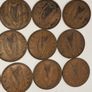 Ireland 1928-1968 Full Date 1d Penny Lot Date Run Including 1940 Key Date Penny Image 6