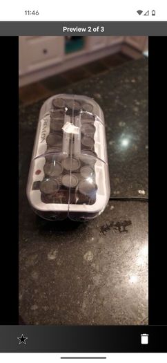 Revlon 20 heated rollers
