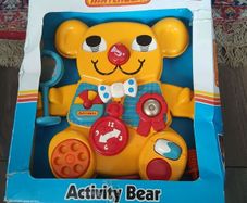 Vintage Matchbox Activity Bear