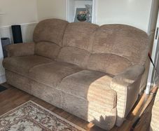 3 piece suite couch and two armchairs