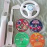 Wii Console in great condition and working order plus charging station plus Mario games collection Image 3